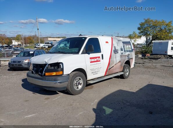 1GTW7AFG2K1367737 2019 GMC SAVANA 2500 White Przód lewy