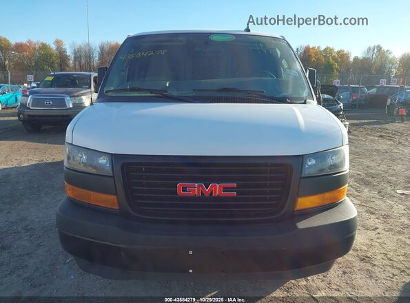 1GTW7AFP0L1187108 2020 GMC SAVANA CARGO White Widok zestawu wskaźników