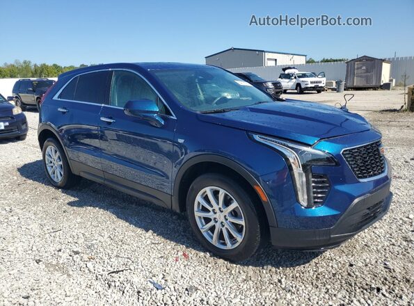 1GYAZAR42KF214097 2019 CADILLAC XT4 Blue წინა მარჯვენა