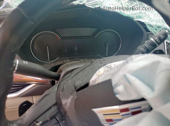 1GYAZAR44MF023767 2021 CADILLAC XT4 Silver ხელსაწყოთა პანელის ხედი