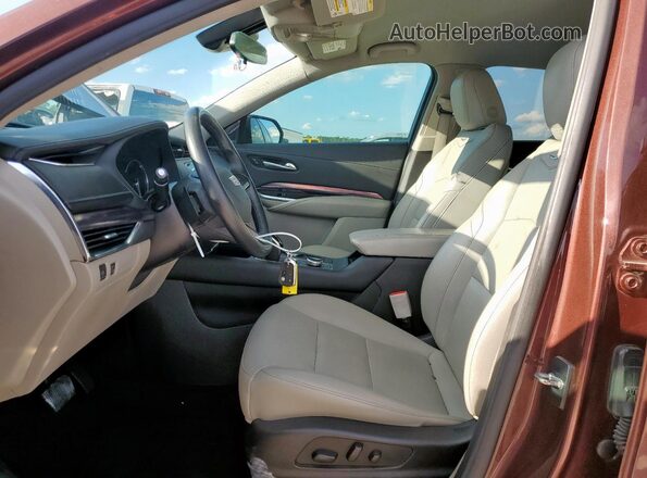 1GYAZAR48NF162110 2022 CADILLAC XT4 Burgundy 