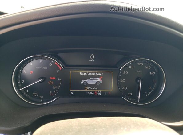 1GYFZBR4XPF221205 2023 CADILLAC XT4 Серебряный Вид щитка приборов