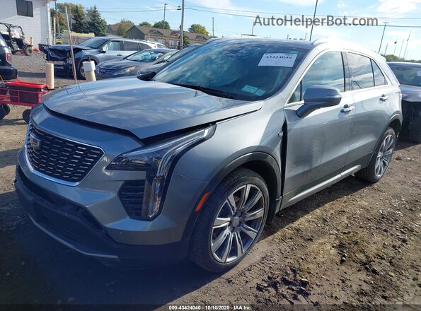 1GYFZDR49PF110222 2023 CADILLAC XT4 Серый Передняя левая четверть