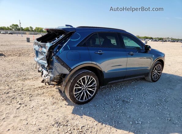 1GYFZER41SF145626 2025 CADILLAC XT4 Синий Задняя правая четверть