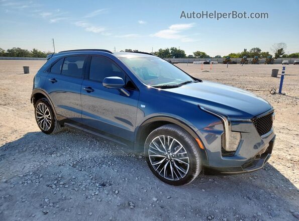 1GYFZER41SF145626 2025 CADILLAC XT4 Синий Передняя правая четверть