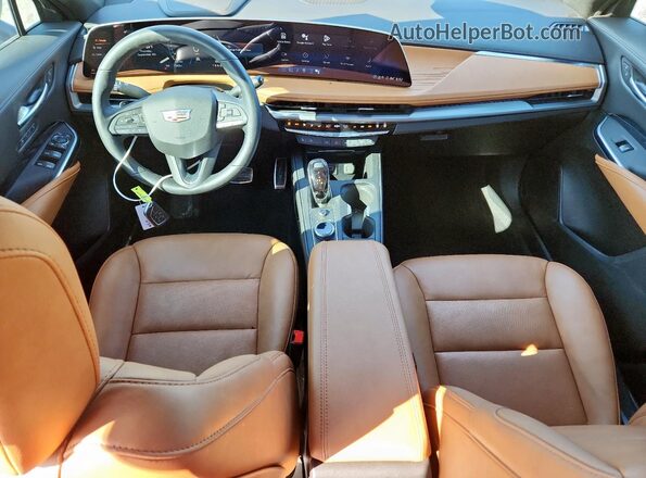 1GYFZER41SF145626 2025 CADILLAC XT4 Синий Вид панели приборов