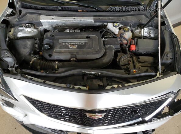 1GYFZFR47LF133990 2020 CADILLAC XT4 Silver Engine compartment view