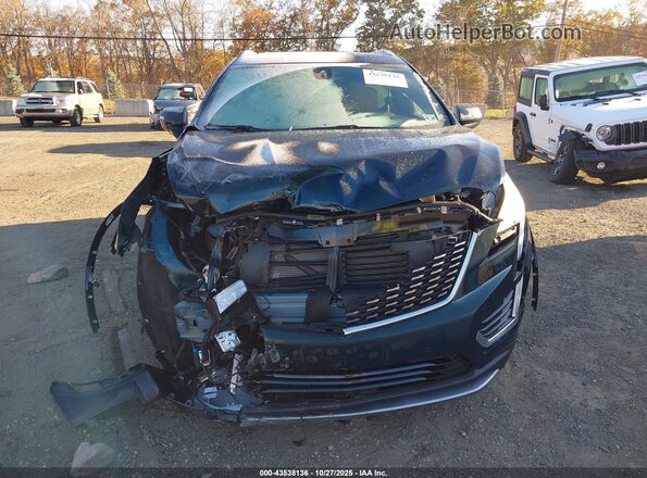 1GYKNDR45RZ756742 2024 CADILLAC XT5 Green Вид спереду