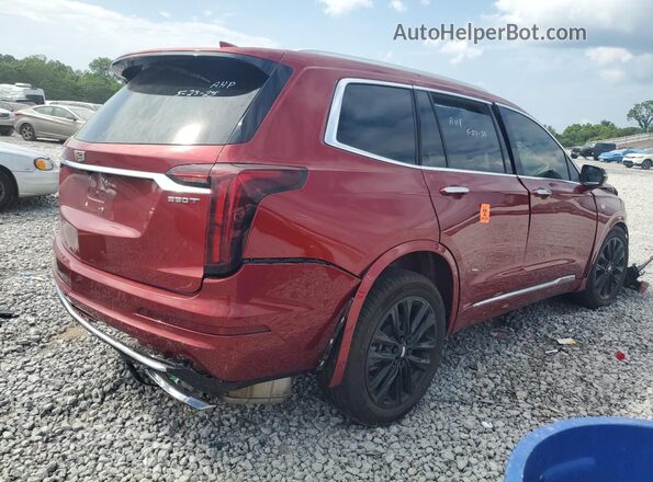 1GYKPAR43PZ135442 2023 CADILLAC OTHER Красный Задняя правая четверть