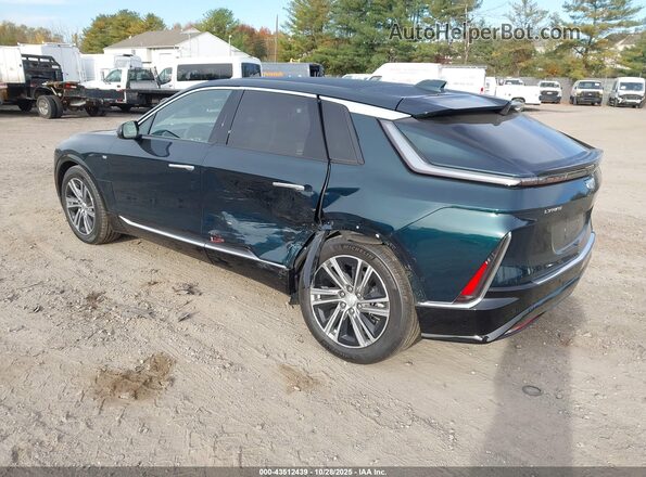 1GYKPPRK0RZ128615 2024 CADILLAC OTHER Зеленый Задняя левая четверть