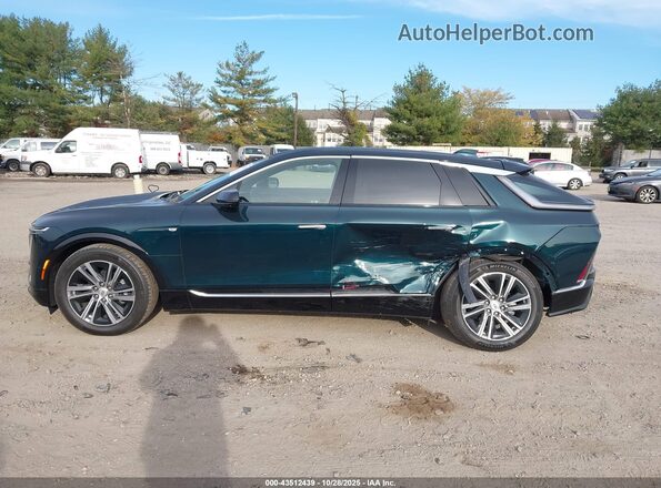 1GYKPPRK0RZ128615 2024 CADILLAC OTHER Зеленый Панорамный вид салона 360°
