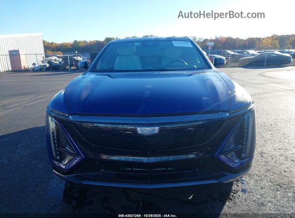 1GYKPURL2SZ314976 2025 CADILLAC OTHER Blue Rear interior view