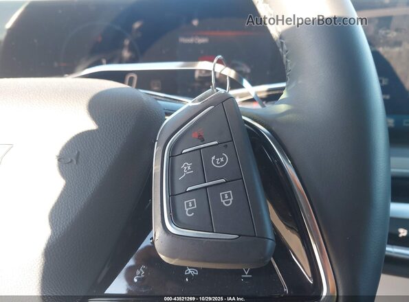 1GYKPURL2SZ314976 2025 CADILLAC OTHER Blue Dashboard view