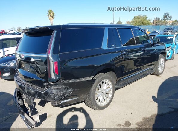 1GYS3JKL3MR358587 2021 CADILLAC ESCALADE Black უკანა მარჯვენა