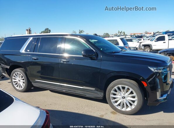 1GYS3JKL3MR358587 2021 CADILLAC ESCALADE Black ხელსაწყოთა პანელის ხედი