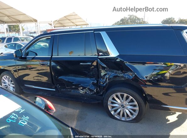 1GYS3JKL3MR358587 2021 CADILLAC ESCALADE Black უკანა სალონის ხედი