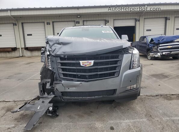 1GYS4BKJ9LR258686 2020 CADILLAC ESCALADE Gray Front view