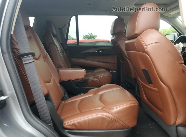 1GYS4BKJ9LR258686 2020 CADILLAC ESCALADE Gray Rear interior view