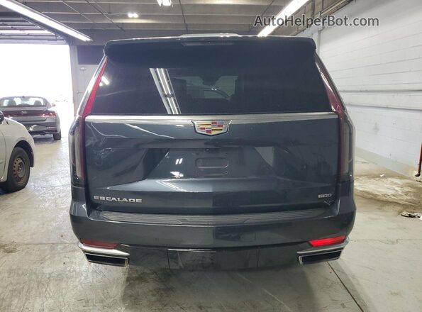 1GYS4CKL9MR231237 2021 CADILLAC ESCALADE Gray Rear view