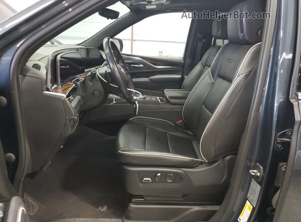 1GYS4CKL9MR231237 2021 CADILLAC ESCALADE Gray Front interior view