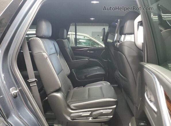 1GYS4CKL9MR231237 2021 CADILLAC ESCALADE Gray Rear interior view