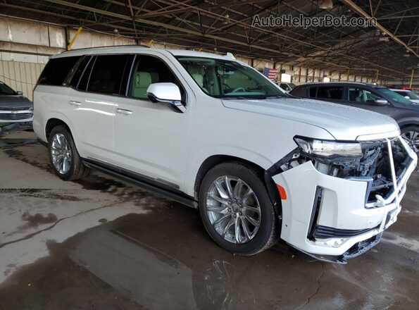 1GYS4DKL5MR327257 2021 CADILLAC ESCALADE White Առջևի աջ