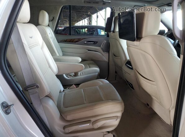 1GYS4DKL5MR327257 2021 CADILLAC ESCALADE White Սալոնի հետևի տեսք