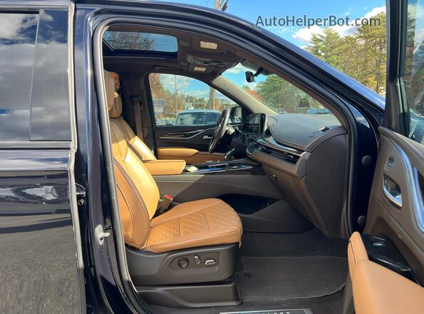 1GYS4FKL7PR104654 2023 CADILLAC ESCALADE Blue წინა ხედი