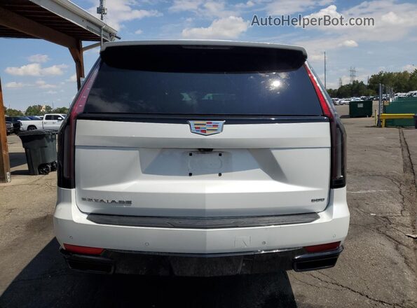 1GYS4GKL1PR239120 2023 CADILLAC ESCALADE White Вид ззаду