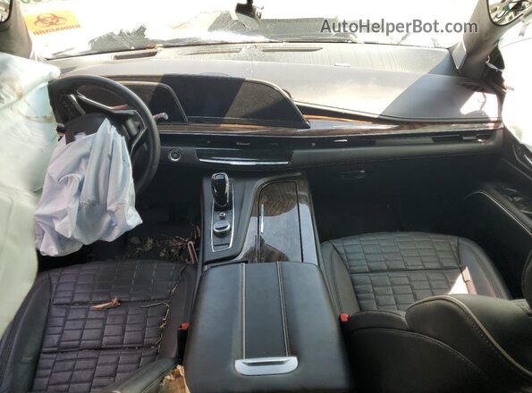 1GYS4GKL1PR239120 2023 CADILLAC ESCALADE White Вид панелі приладів