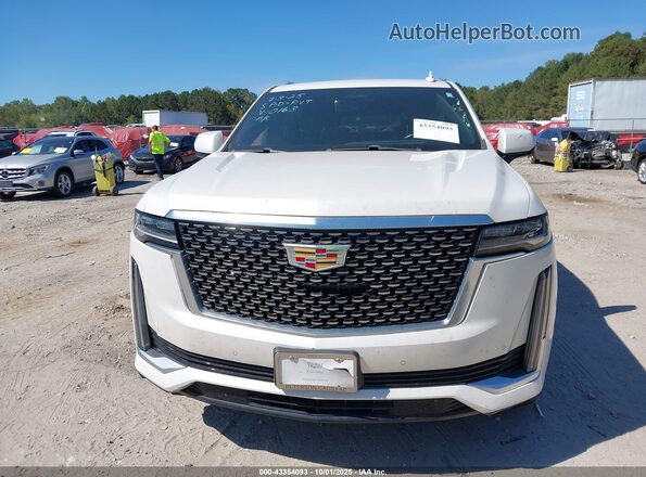 1GYS4JKL3MR420163 2021 CADILLAC ESCALADE Белый Вид щитка приборов