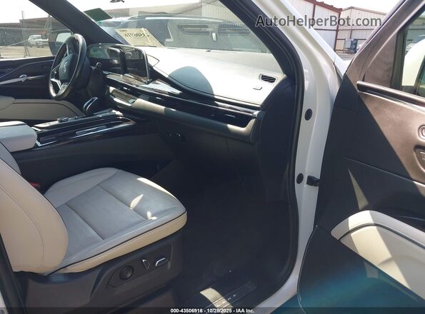 1GYS4PKL2PR144436 2023 CADILLAC ESCALADE White Vista interior delantera