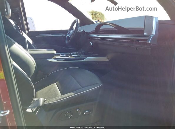 1GYS9FRL9SR124016 2025 CADILLAC ESCALADE Red Front interior view
