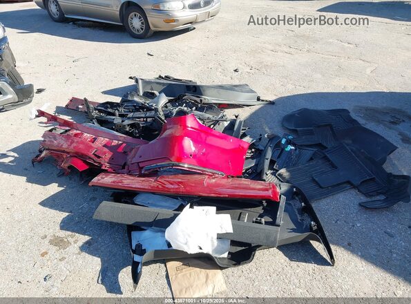 1GYS9FRL9SR124016 2025 CADILLAC ESCALADE Red Instrument cluster view