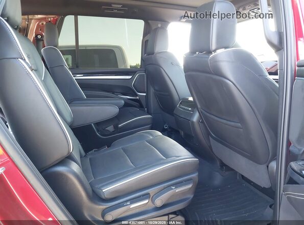1GYS9FRL9SR124016 2025 CADILLAC ESCALADE Red VIN sticker view