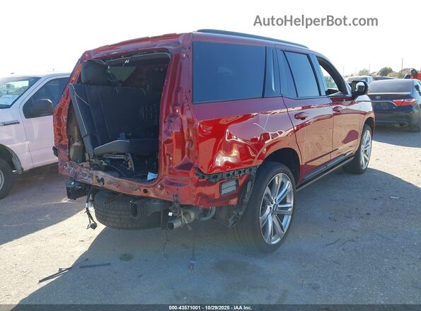 1GYS9FRL9SR124016 2025 CADILLAC ESCALADE Red Rear right