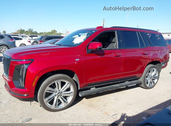 1GYS9FRL9SR124016 2025 CADILLAC ESCALADE Red 