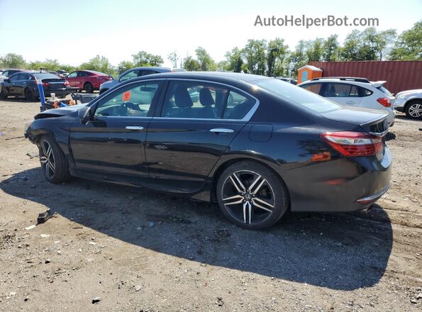 1HGCR2F52GA025814 2016 HONDA ACCORD Black 