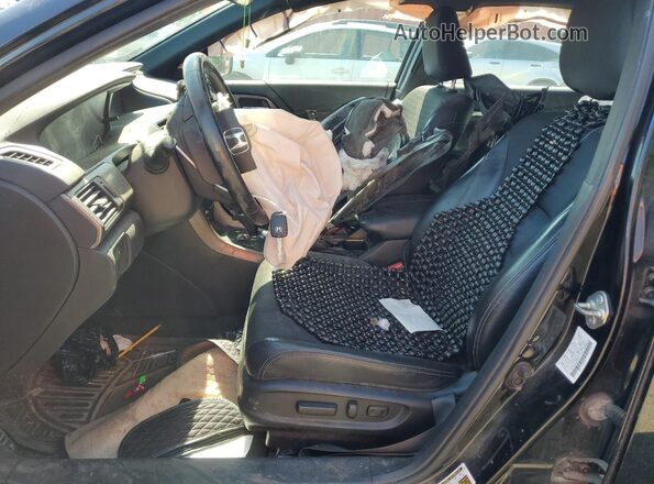 1HGCR2F52GA025814 2016 HONDA ACCORD Black 
