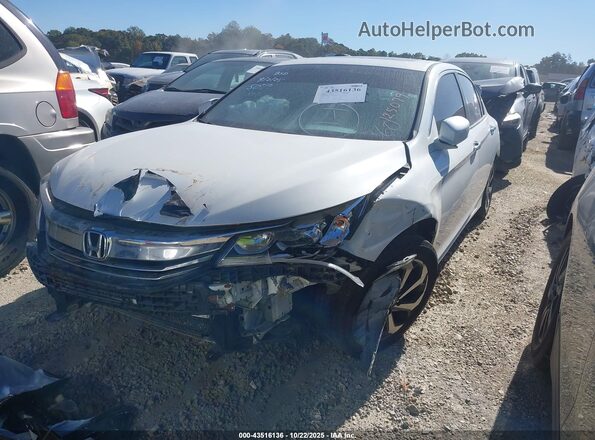 1HGCR2F73GA125079 2016 HONDA ACCORD White Առջևի ձախ երեք քառորդ տեսարան