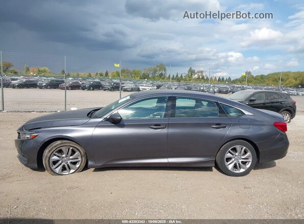 1HGCV1F10LA049896 2020 HONDA ACCORD Gray Widok wnętrza 360 stopni