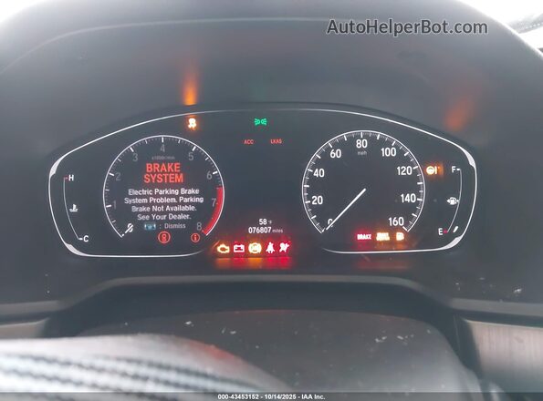 1HGCV1F11LA154446 2020 HONDA ACCORD Black Հետևի նստատեղերի տեսք