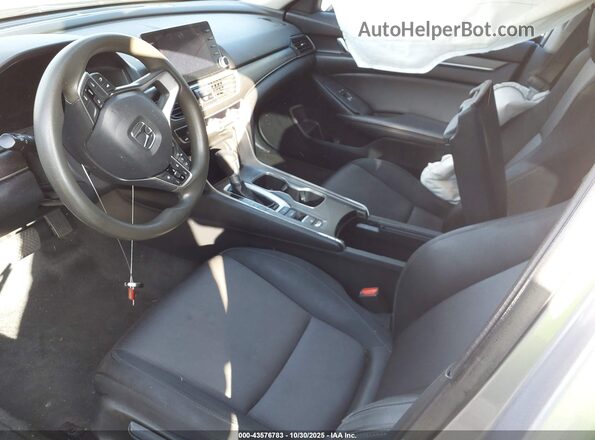 1HGCV1F11MA081726 2021 HONDA ACCORD Silver Front interior view