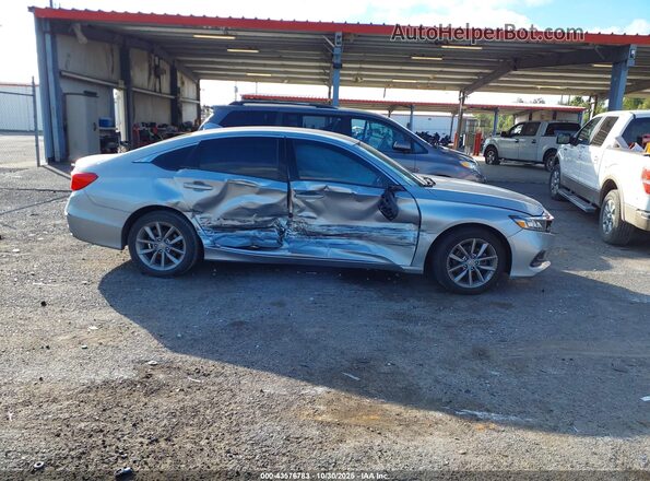 1HGCV1F11MA081726 2021 HONDA ACCORD Silver Rear interior view