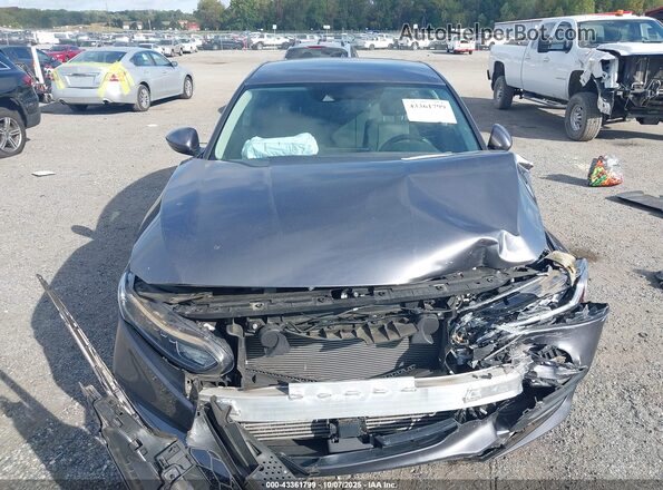 1HGCV1F15LA033502 2020 HONDA ACCORD Gray Widok zestawu wskaźników