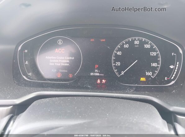 1HGCV1F15LA033502 2020 HONDA ACCORD Gray Widok tylnych siedzeń