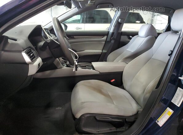 1HGCV1F15LA122714 2020 HONDA ACCORD Blue Սալոնի դիմացի տեսք