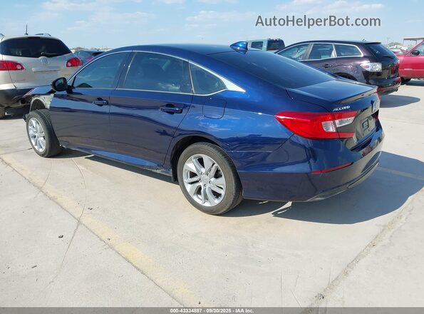 1HGCV1F15LA129047 2020 HONDA ACCORD Blue Rear left