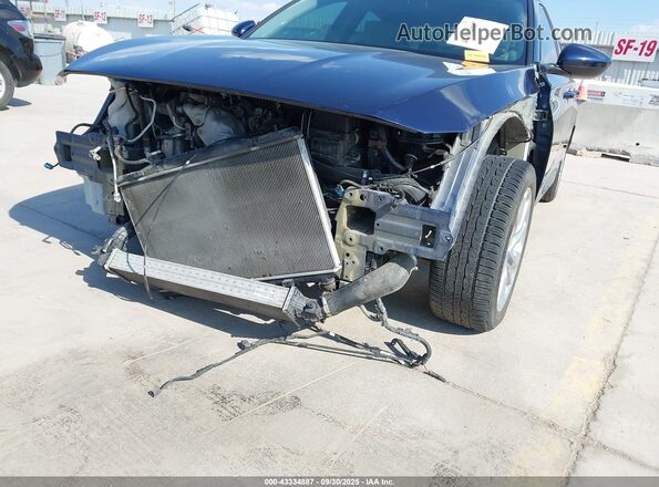 1HGCV1F15LA129047 2020 HONDA ACCORD Blue Front view
