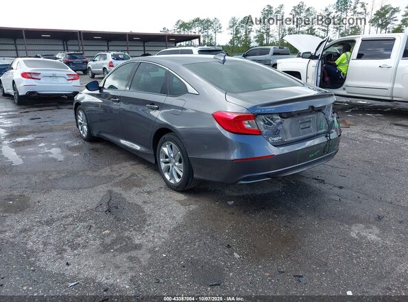 1HGCV1F16LA125041 2020 HONDA ACCORD Gray Rear left